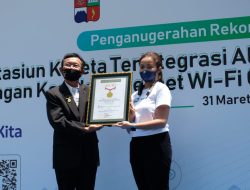 Punya Wi-Fi Cepat Kelas Dunia, Stasiun Bogor Pecahkan Rekor MURI 