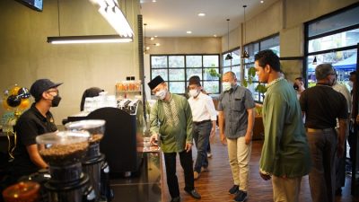 Perpaduan Gaya Hidup Ngopi dan Olahraga Ada di Kopi Satu Hati
