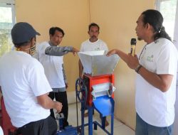 Petani Kopi Robusta Sukadana Dapat Bantuan Alat dan Ilmu dari PLN