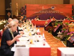 Menkeu Sri Mulyani Paparkan Arah Kebijakan Investasi Berkelanjutan di Hadapan Gubernur Bank Sentral G20
