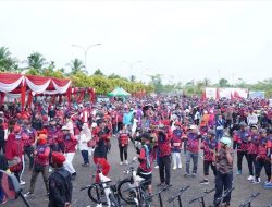 Ribuan Peserta Ikuti Gowes Banteng Kemerdekaan