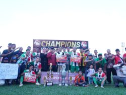 DDS FC Juara Sujiwo Cup II Usai Menang Adu Penalti