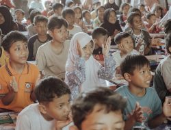 Aksi Campina Pulihkan Psikologi Anak Korban Gempa Cianjur