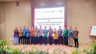BEI Berikan Literasi Pasar Modal kepada 1000 Guru dan  Resmikan 2 Galeri Investasi di Kalimantan Barat