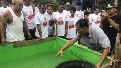 Dongkrak Kapasitas Warga, Orang Muda Ganjar Kalbar Bikin Pelatihan Teknik Budidaya Ikan