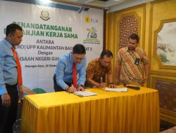 Teken MoU, PLN dan Kejaksaan Negeri Kabupaten Gunung Mas Komit Kerja Sama untuk Kalimantan Terang