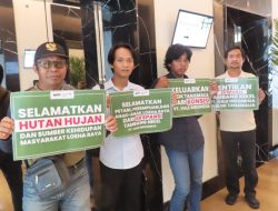 Petani Loeha Gelar Aksi Tuntut Pelepasan Konsesi di Rapat Umum Pemegang Saham PT Vale Indonesia