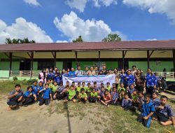 Dorong Digitalisasi dan Peningkatan Pendidikan, PLN UIP KLB Serahkan Bantuan Fasilitas Pembelajaran ke SDN 10 Lumut Bungkang