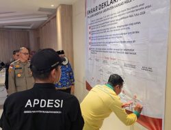 Deklarasi Damai Pilkades Kapuas Hulu, Calon Kades Siap Bertanding Secara Sportif